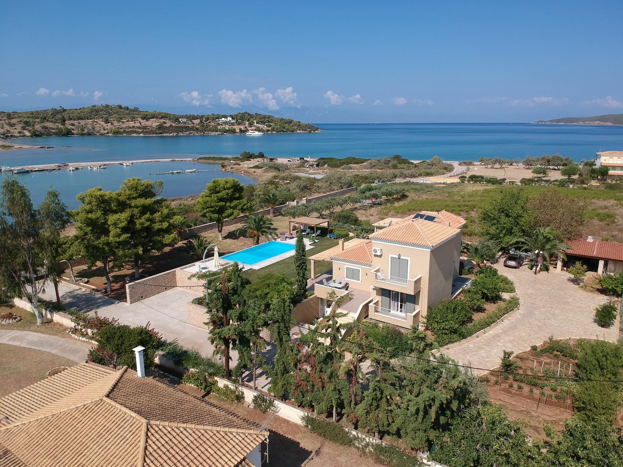 Villa Anthia Порто Хели Экстерьер фото